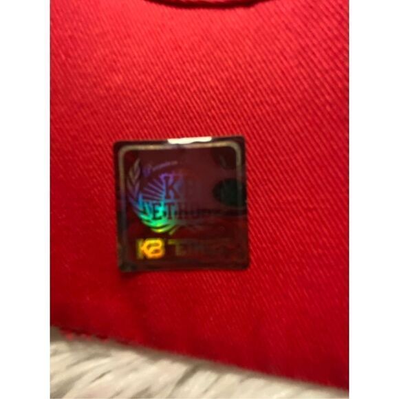 NWT KBETHOS OS Woman’s Pink Factory Distressed Cancer Awareness Cap - Picture 7 of 8